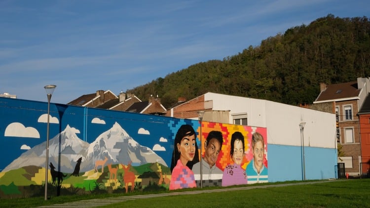 Fresque - Espace Marexhe