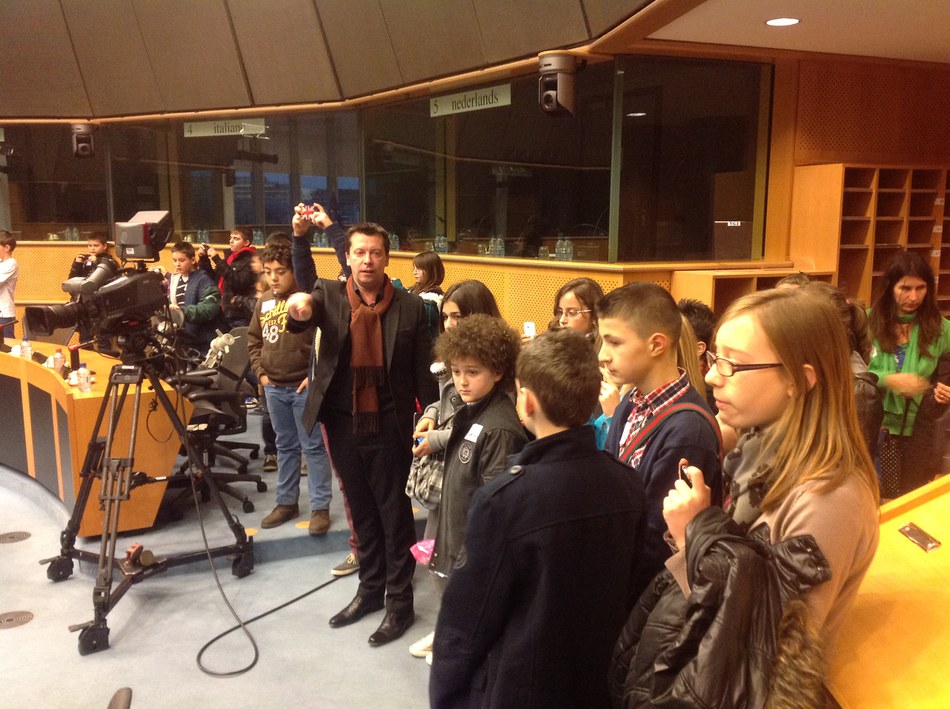 Visite au parlement européen • novembre 2012